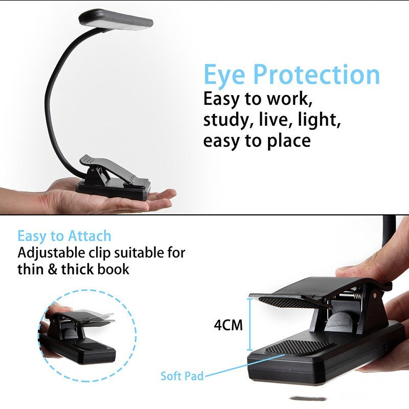 Brighten Your Space with Our Clip-On Reading Light