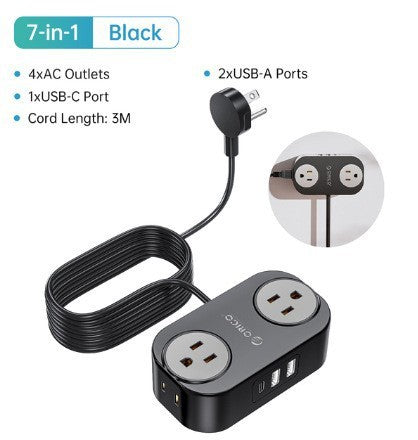 Stay Charged on the Go – Compact Travel Power Hub