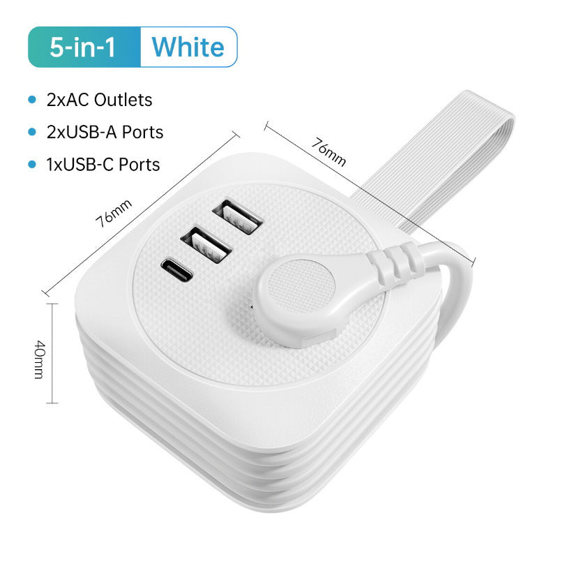 Stay Charged on the Go – Compact Travel Power Hub