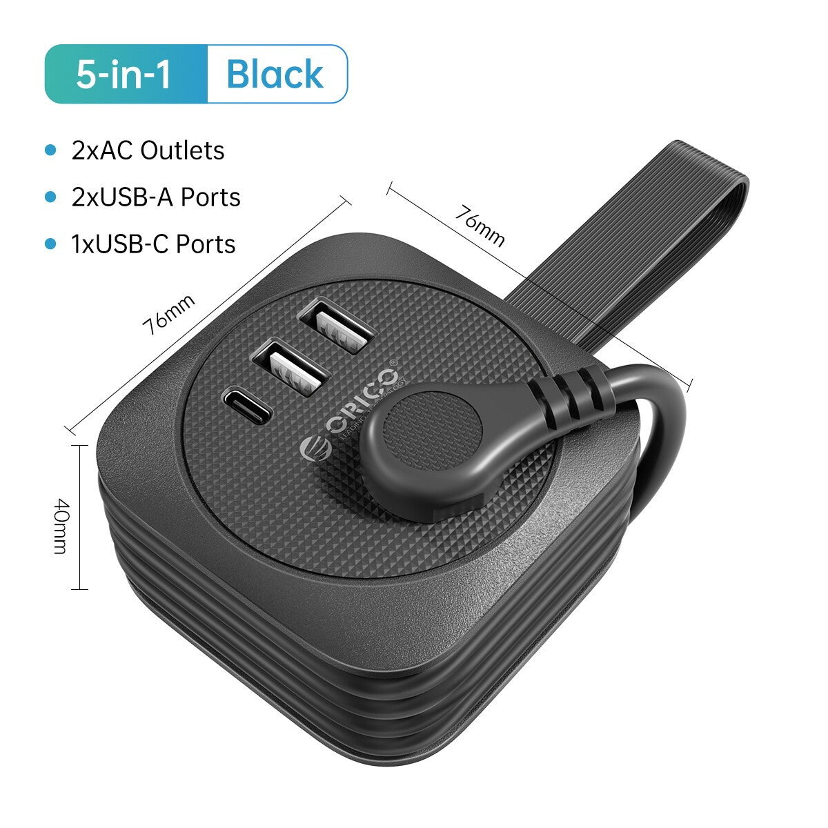 Stay Charged on the Go – Compact Travel Power Hub