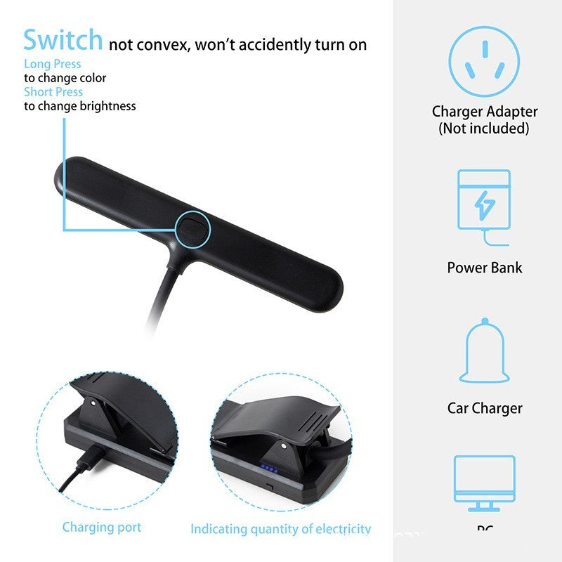 Brighten Your Space with Our Clip-On Reading Light